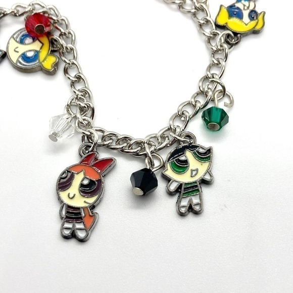 POWERPUFF Girls Charm Bracelet - Picture 4 of 8